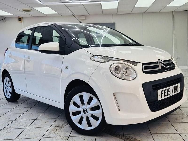 Used Citroën C1 Feel 68 HP (50 kW) 2015 White Hatchback