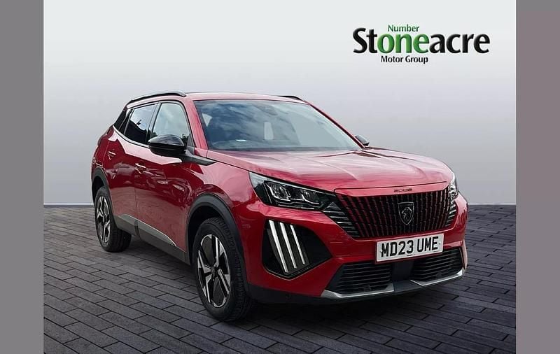 Red Used 2023 Peugeot 2008 Allure SUV | £15,995 (Fair price) - Image 1/4