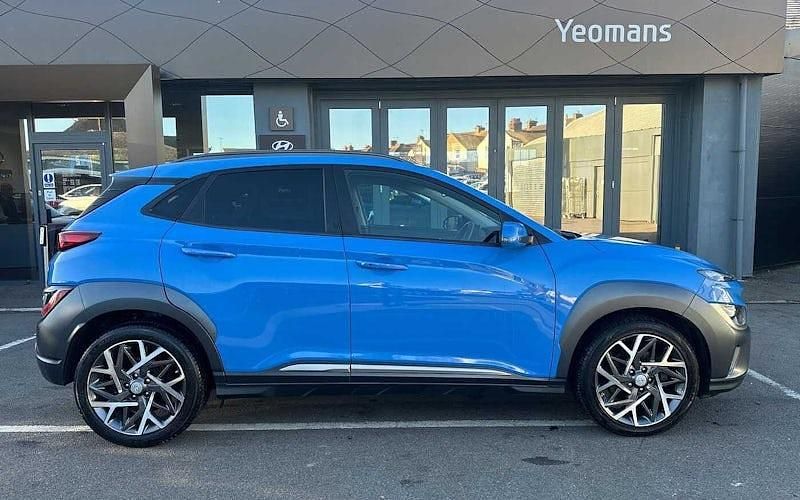 Used Hyundai Kona Premium 141 HP (103 kW) 2022 Blue SUV