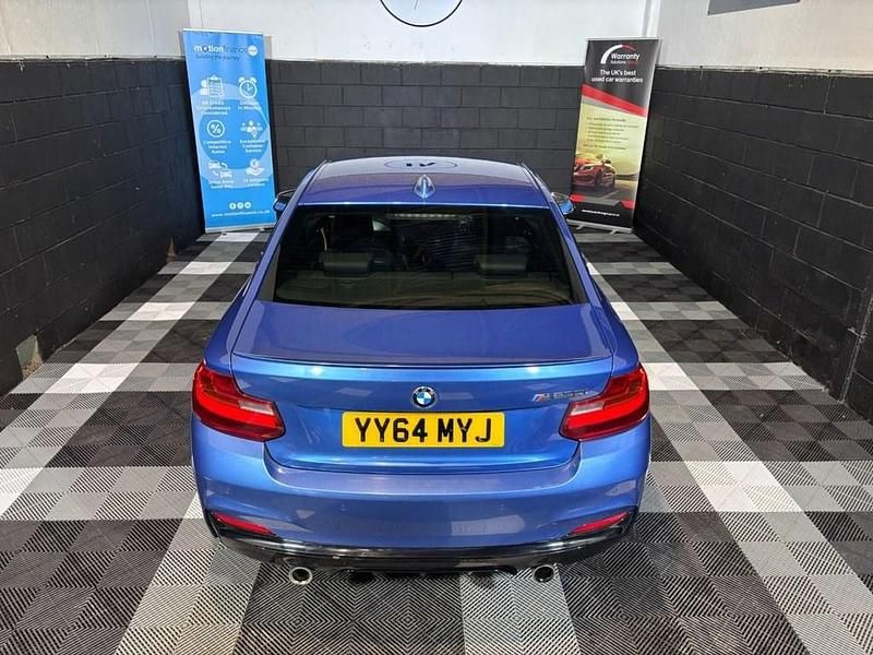 Used BMW M235 Luxury Line 326 HP (239 kW) 2014 Blue Coupe