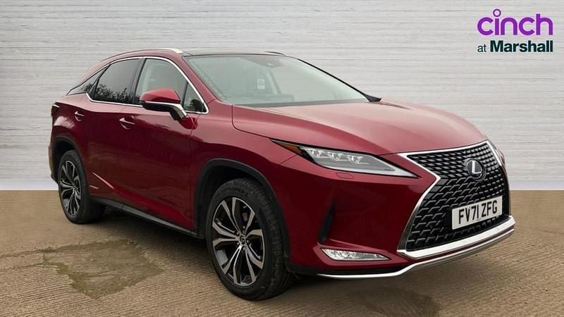 Used Lexus RX450h 313 HP (230 kW) 2022 Red SUV