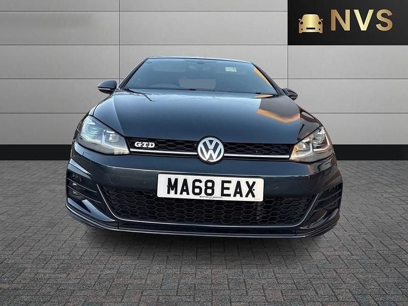 Used VW Golf VII GTD 184 HP (135 kW) 2018 Blue Hatchback