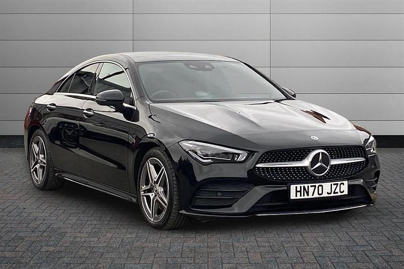 Black Used 2021 Mercedes CLA200 AMG Line Premium Plus Sedan | £23,990 (A bit pricey) - Image 1/4