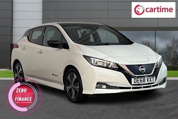 White Used 2018 Nissan Leaf Tekna Hatchback | £7,500 (Fair price) - Image 1/3