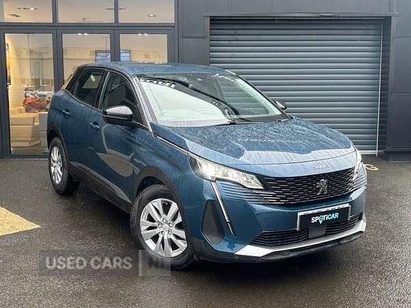 Used Peugeot 3008 Active Premium 129 HP (94 kW) 2022 Blue SUV