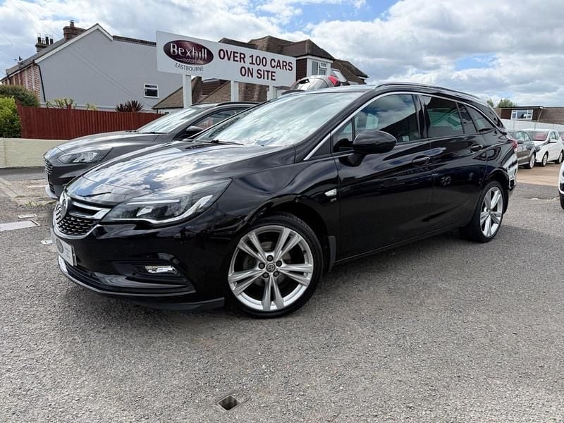 Black Used 2018 Vauxhall Astra SRi Estate | £10,999 (Expensive) - Image 1/4