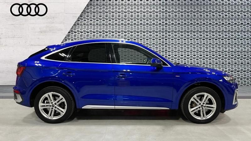 Used Audi Q5 S-Line 265 HP (194 kW) 2022 Blue SUV