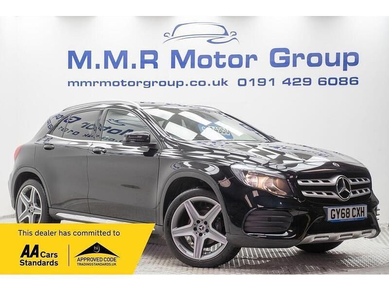 Used Mercedes GLA200 AMG line 156 HP (114 kW) 2018 Black SUV
