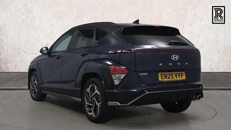 Used Hyundai Kona N Line 137 HP (100 kW) 2025 Blue SUV