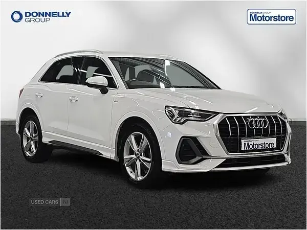 Used Audi Q3 S-Line 150 HP (110 kW) 2020 White SUV