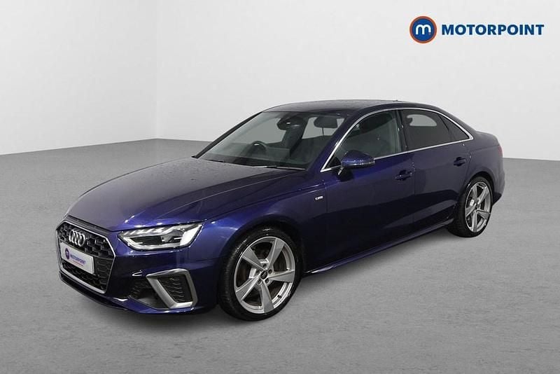 Used Audi A4 S-Line 2023 Blue Sedan