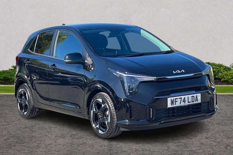 Black Used 2024 Kia Picanto 3 Hatchback | £16,250 (Expensive) - Image 1/4