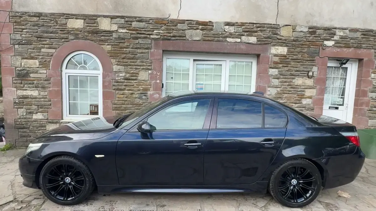 Used BMW 525 M Sport 2008 Black Sedan