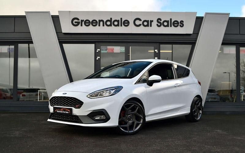 Used Ford Fiesta ST 200 HP (147 kW) 2019 White Hatchback