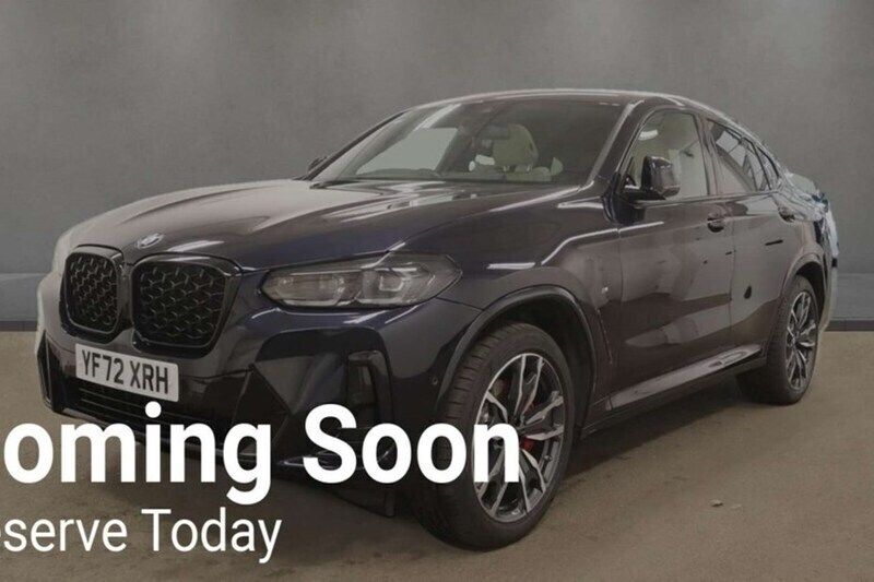 Used 2022 BMW X4 M Sport SUV | £41,490 (Fair price) - Image 1/1