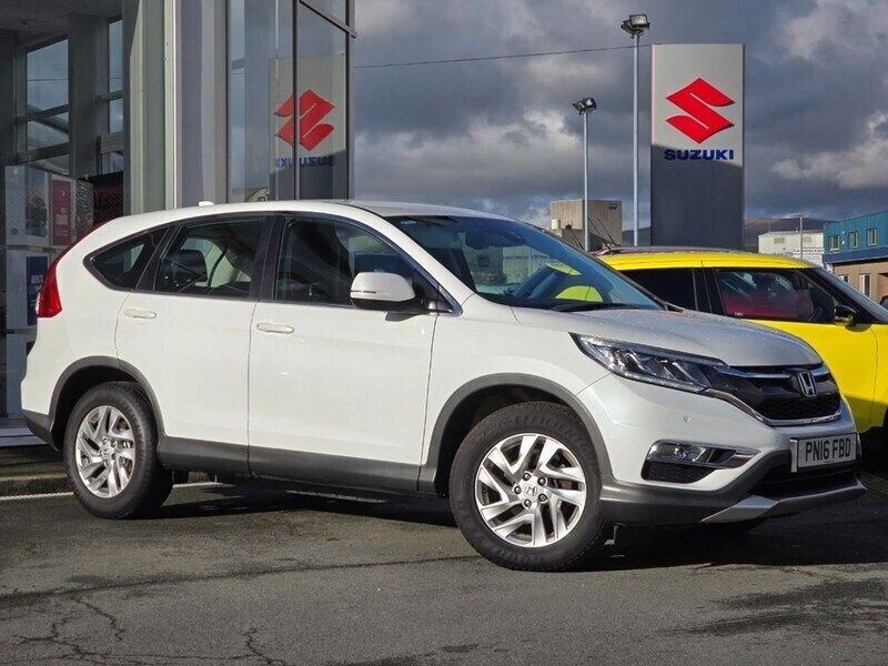White Used 2016 Honda CR-V SE SUV | £11,495 (Good price) - Image 1/4