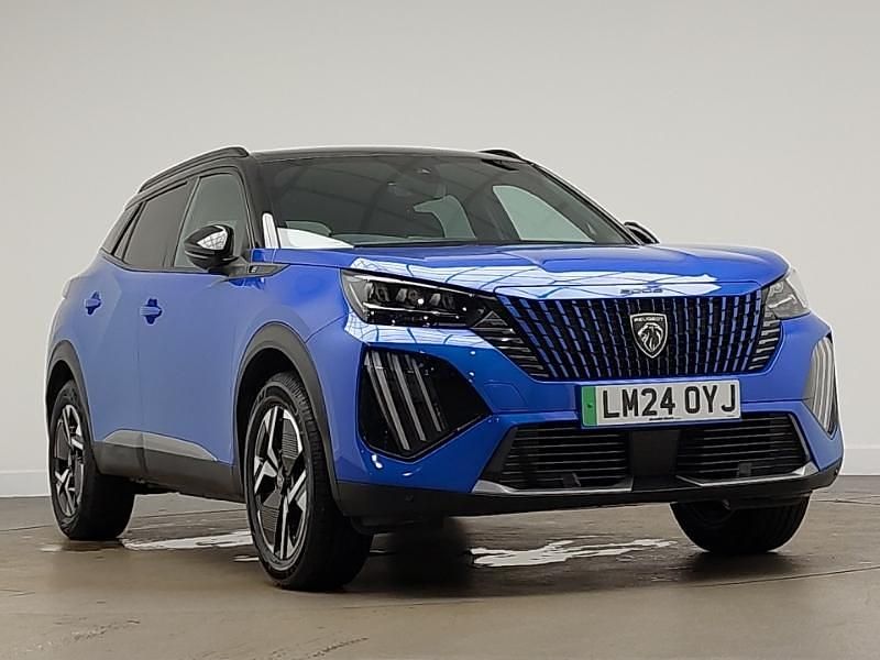 Blue Used 2024 Peugeot e-2008 GTi SUV | £18,998 (Expensive) - Image 1/4