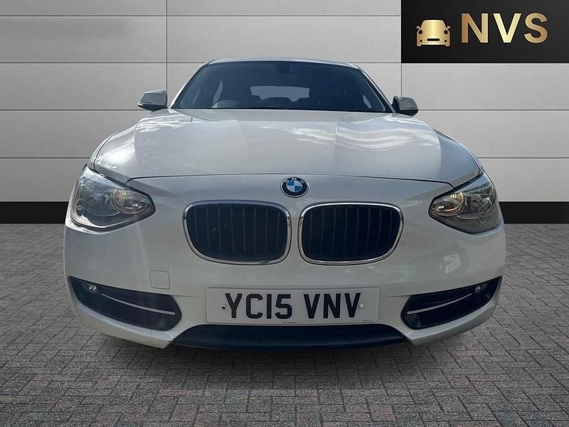 Used BMW 116 Sport Line 116 HP (85 kW) 2014 White Hatchback
