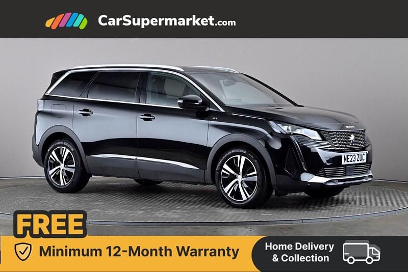 Black Used 2023 Peugeot 5008 GTi Hatchback | £23,197 (Fair price) - Image 1/4