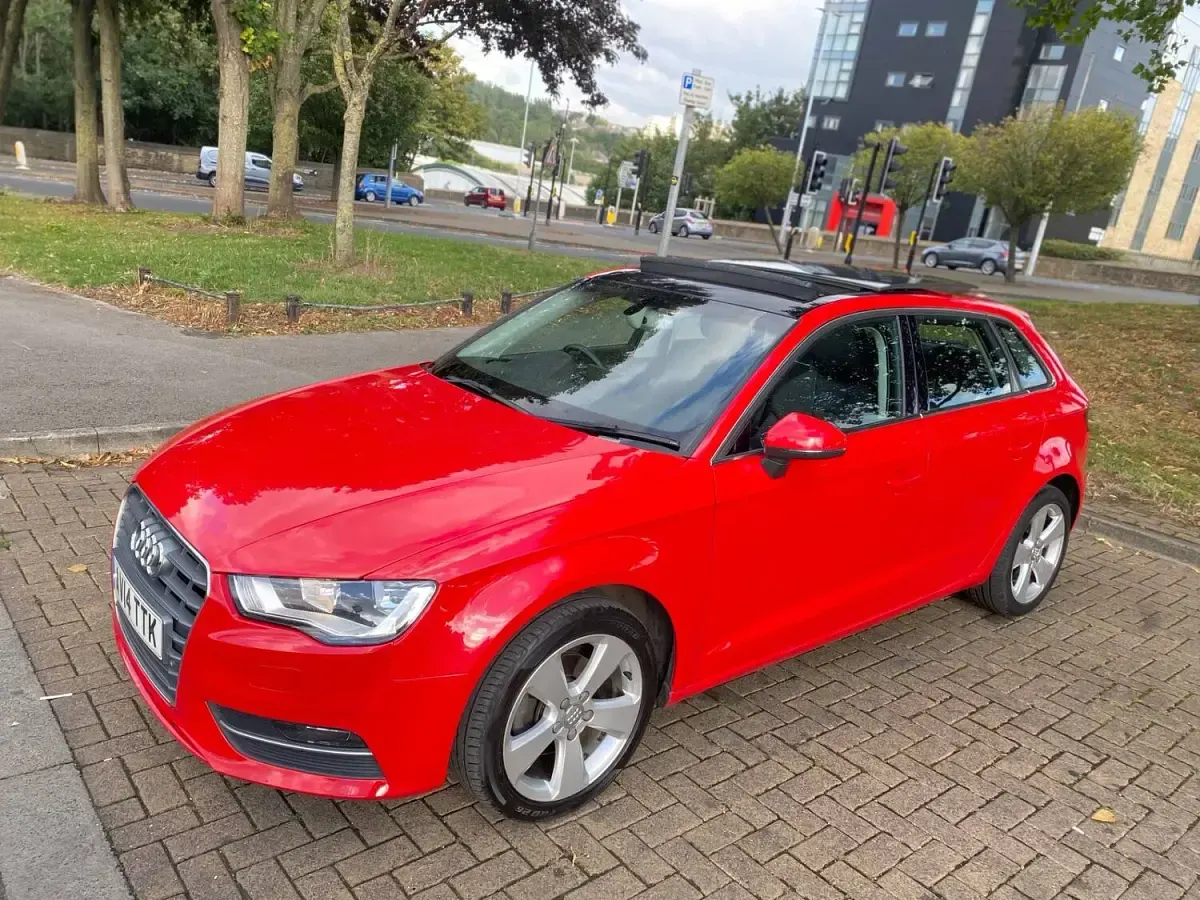 Used Audi A3 Sport 2014 Red Hatchback