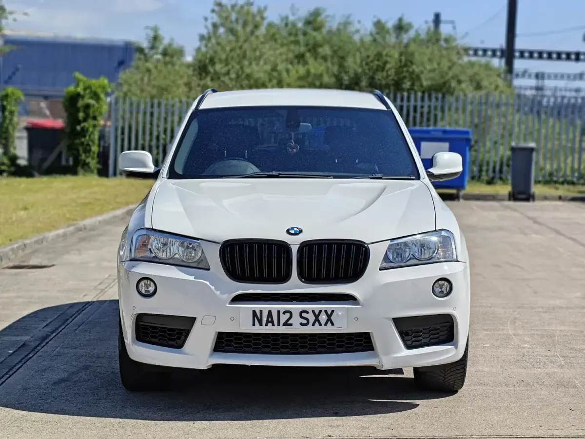 Used BMW X3 M Sport 184 HP (135 kW) 2012 White SUV
