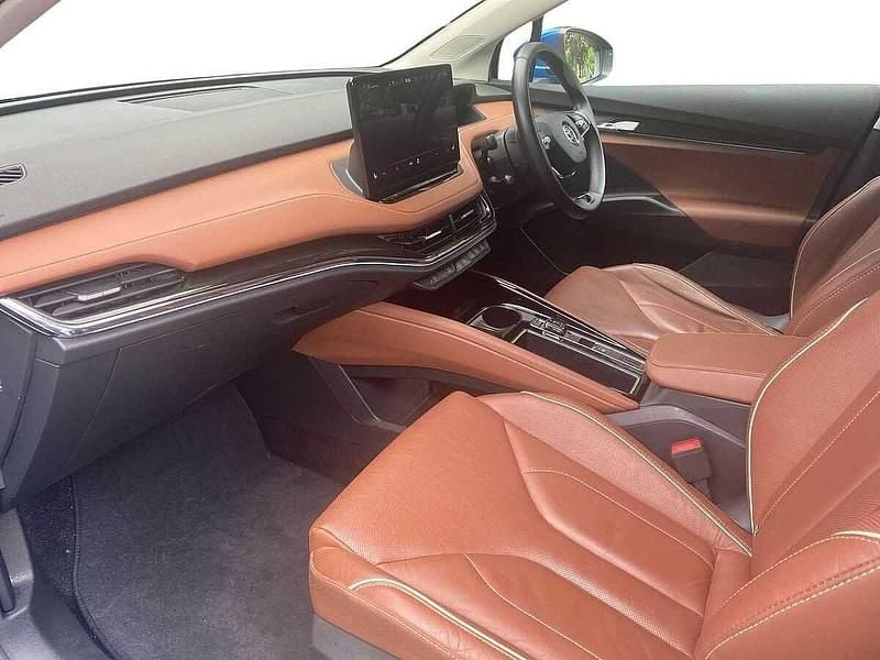 Used Skoda Enyaq iV ecoSuite 97 kW (132 HP) 2021 Race blue metallic SUV