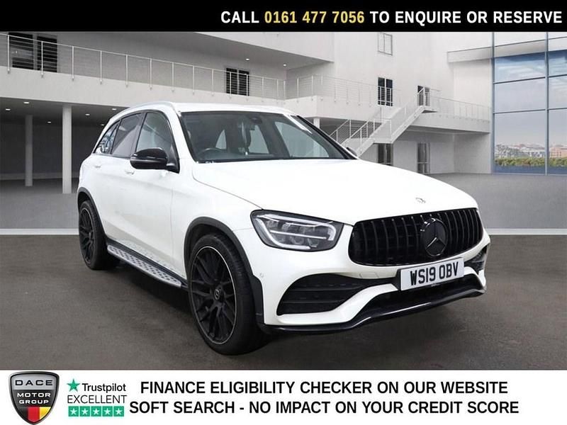 Used Mercedes GLC220 AMG line 194 HP (142 kW) 2019 White SUV