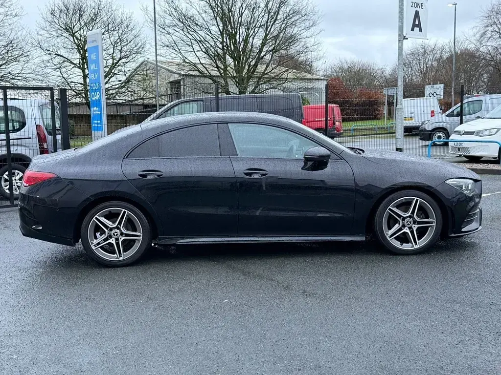 Used Mercedes CLA180 AMG line 2020 Black Coupe