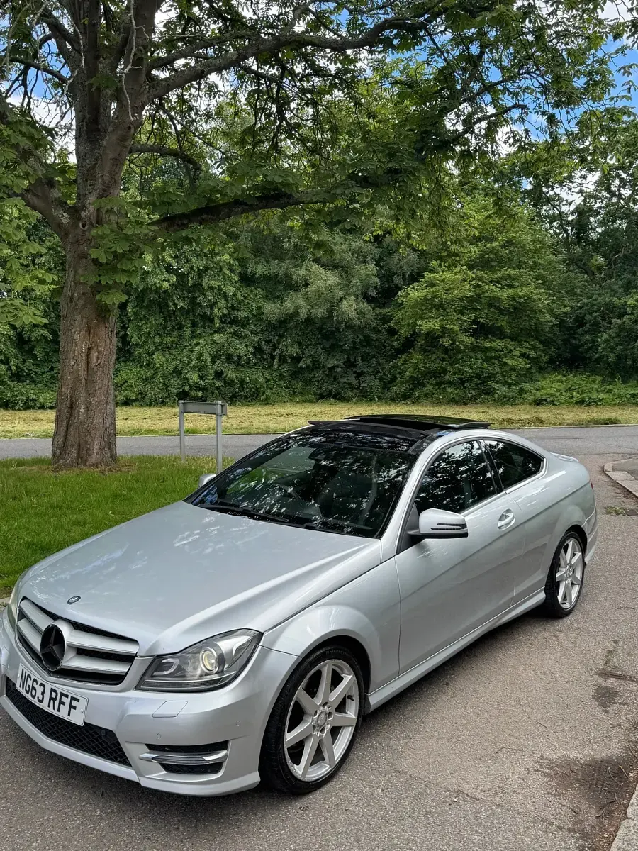 Used Mercedes C180 Sport Edition 2014 Silver Coupe