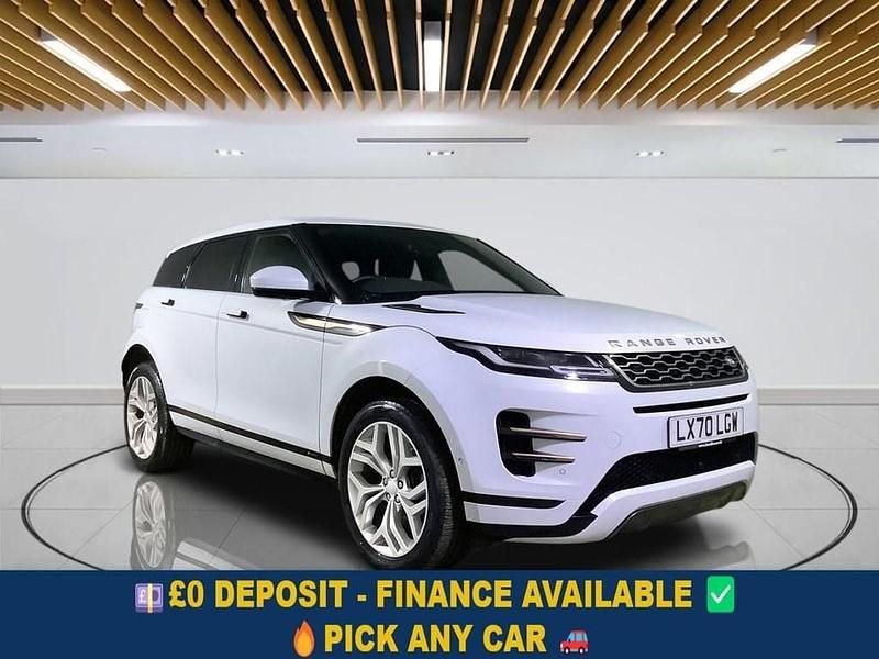 White Used 2020 Land Rover Range Rover evoque SE Dynamic SUV | £21,049 (Good price) - Image 1/4