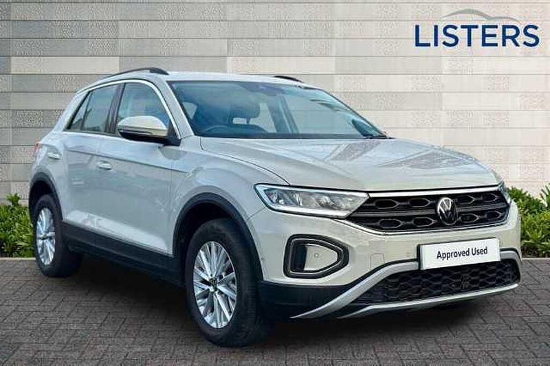 Grey Used 2022 VW T-Roc Life SUV | £18,773 (Fair price) - Image 1/4