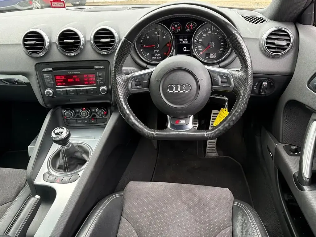 Used Audi TT S-Line 170 HP (125 kW) 2010 Black Coupe