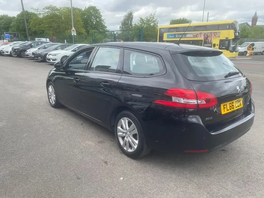 Used Peugeot 308 SW Active 2016 Black Estate