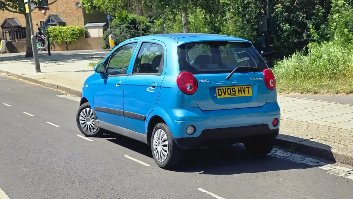 Used Chevrolet Matiz SE 51 HP (37 kW) 2009 Blue Hatchback