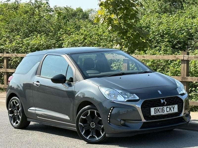 Grey Used 2016 DS Automobiles DS3 Elegance Hatchback | £2,995 (Good price) - Image 1/4