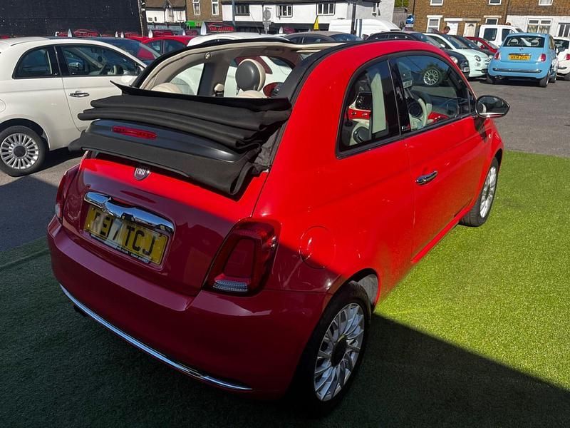 Usado Fiat 500 Lounge 69 HP (50 kW) 2017 Rosa Cabrios