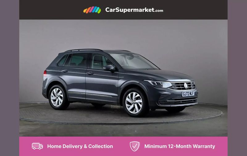Grey Used 2022 VW Tiguan Life SUV | £18,197 (Fair price) - Image 1/4