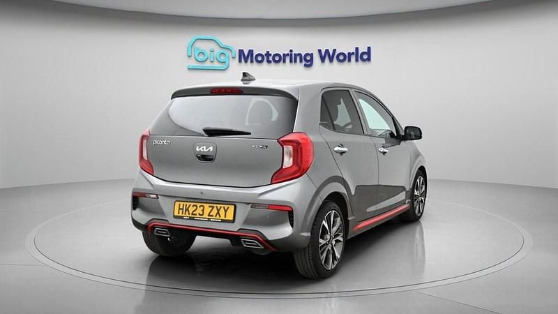 Used Kia Picanto GT-Line S 99 HP (72 kW) 2023 Grey Hatchback