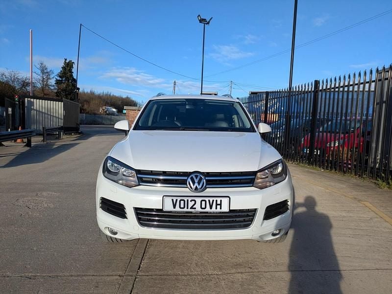 Used VW Touareg SE 245 HP (180 kW) 2012 White SUV