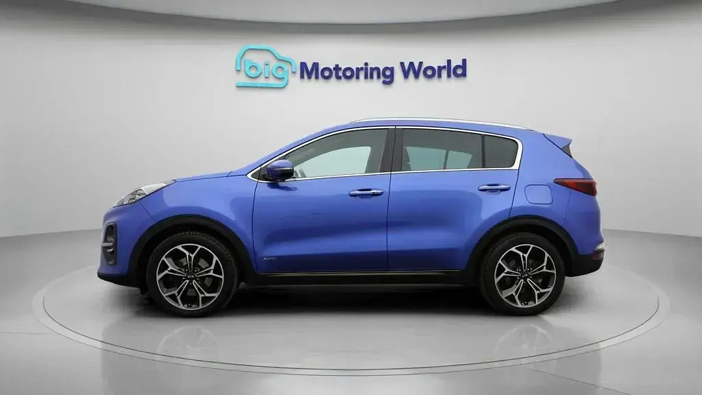 Used Kia Sportage GT-Line S 174 HP (127 kW) 2021 Blue SUV