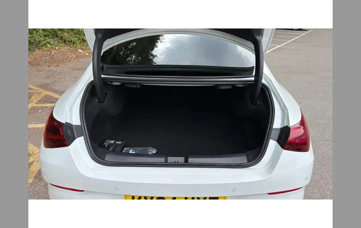 Used Mercedes CLA220 AMG Line Premium Plus 187 HP (137 kW) 2024 White Coupe