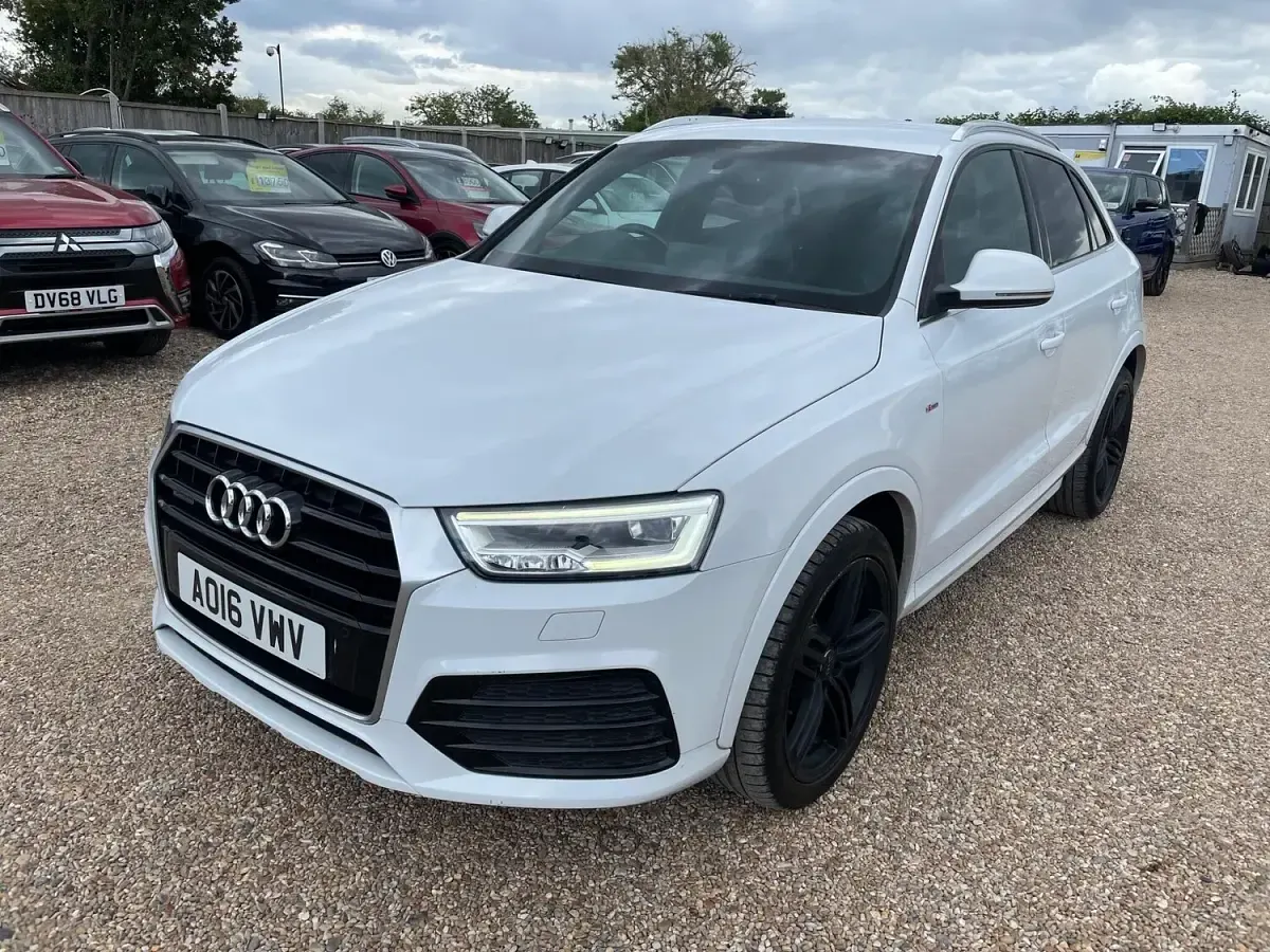 Used Audi Q3 S-line plus 184 HP (135 kW) 2016 White SUV