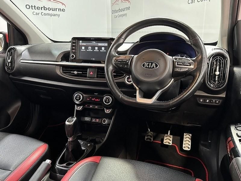 Used Kia Picanto GT-Line S 99 HP (72 kW) 2019 White Hatchback