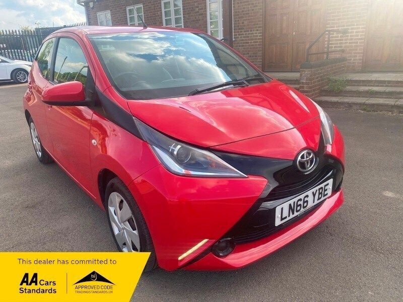 Red Used 2016 Toyota Aygo X-play Hatchback | £5,995 (Good price) - Image 1/3