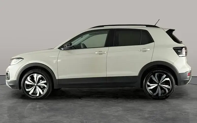 Used VW T-Cross Black Edition 95 HP (69 kW) 2023 Grey SUV