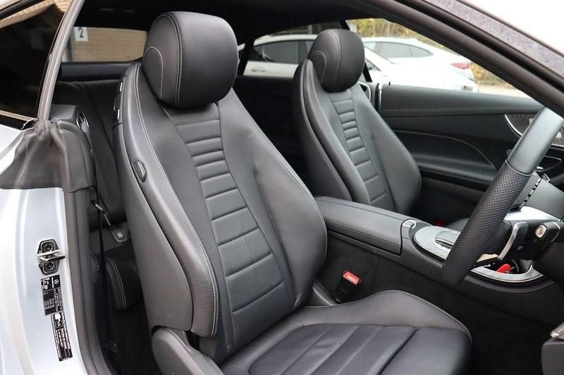 Used Mercedes E300 AMG line 281 HP (206 kW) 2022 Silver Coupe