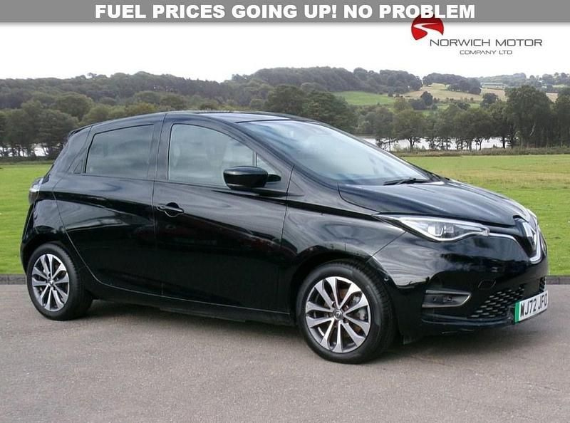 Used Renault Zoe GT-Line 100 kW (136 HP) 2022 Black Hatchback