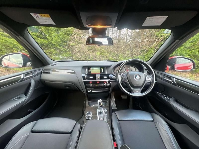 Used BMW X3 M Sport 184 HP (135 kW) 2014 Red SUV