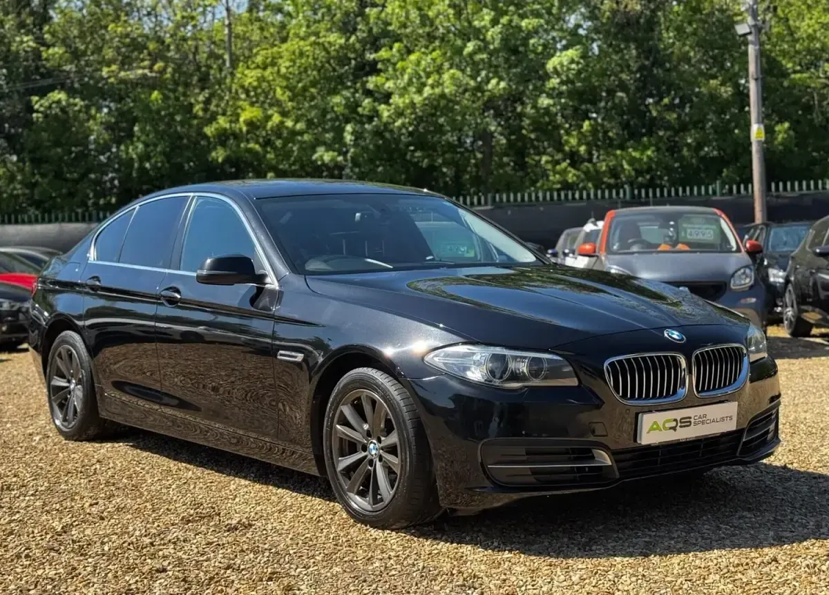 Used BMW 520 M Sport 2015 Black Sedan