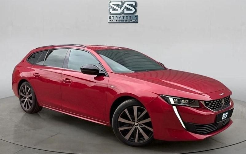 Red Used 2019 Peugeot 508 GT-line Estate | £9,490 (Fair price) - Image 1/3